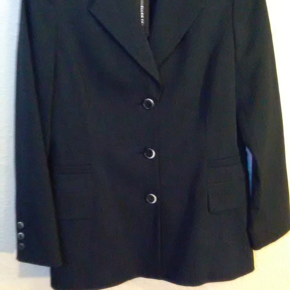 Ellen Tracy by Linda Allard graphite Blazer - Picture 1 of 2